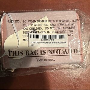 Dusty Pink Women's Zip Wallet
